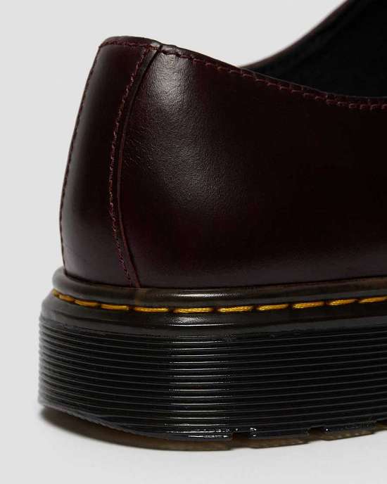 Zapatos Con Cordones Dr. Martens Thurston Lo Atlas Mujer Vino MX-09641